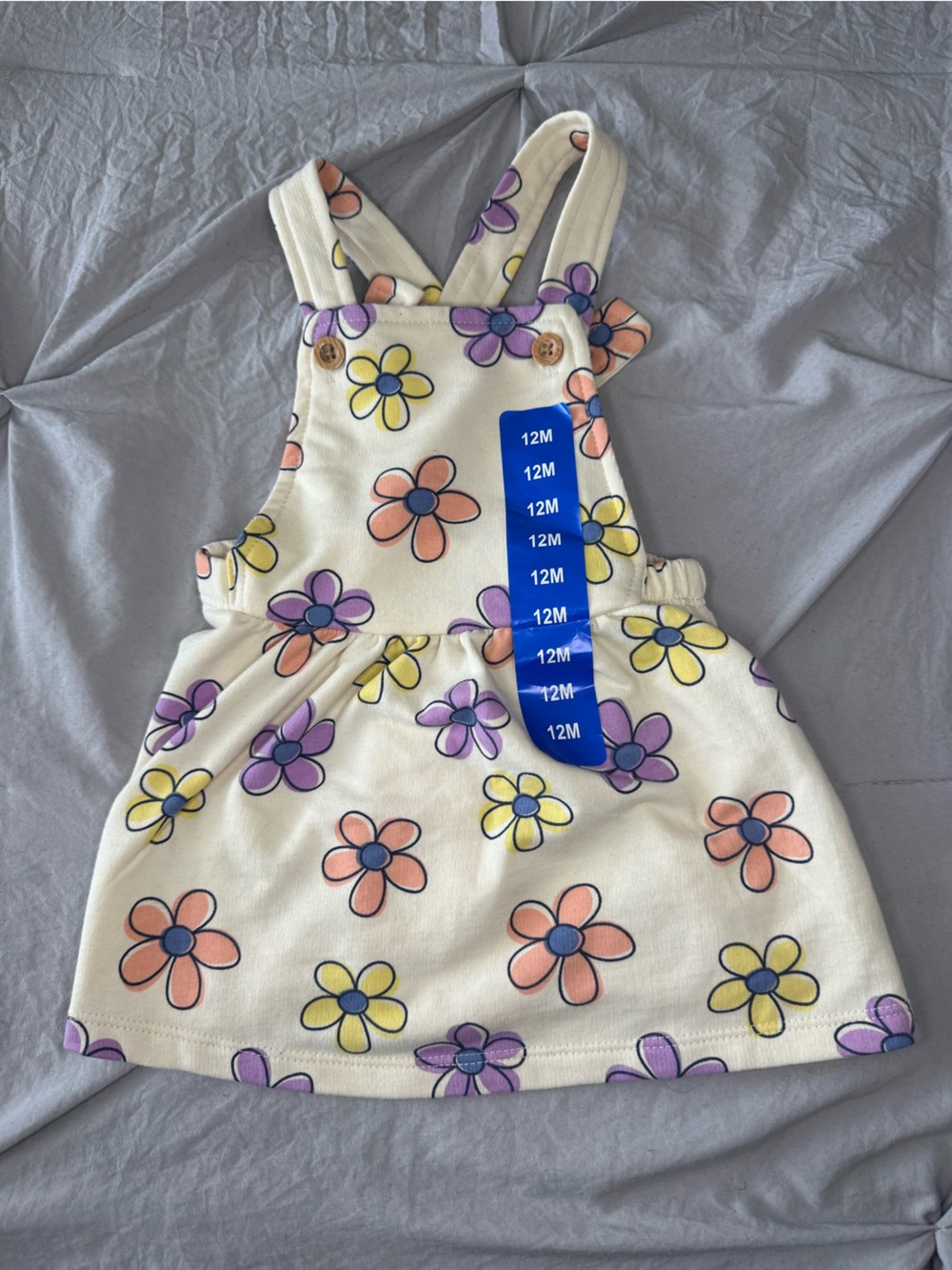 Pekkle Floral Print Jumper Dress